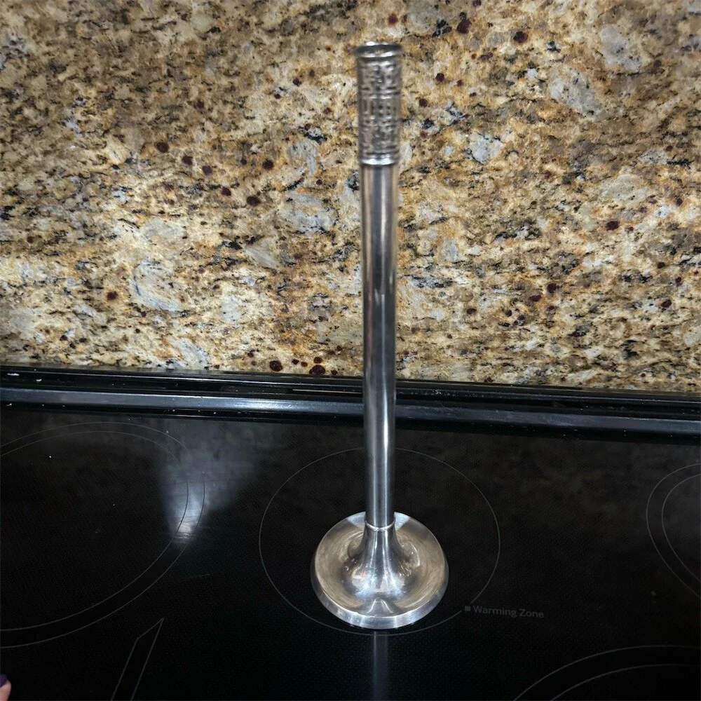 Pairpoint Sheffield Bud Trumpet Vase Silverplate Weighted Base Mid-Century